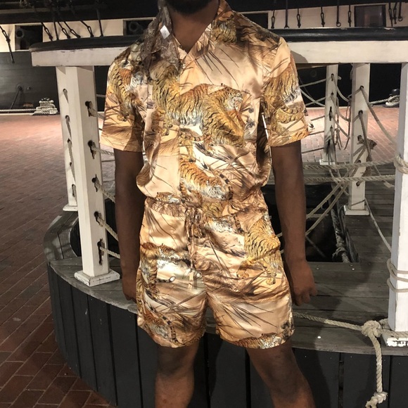 safari suit asos